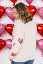 Load image into Gallery viewer, Michelle Mae Sparkle Hearts Sweater