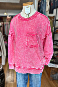 Evermore Mineral Wash Pullover