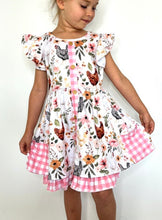 Load image into Gallery viewer, Spring Chickens Girls Dress