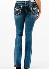 Load image into Gallery viewer, Steer Head Easyfit Boot Cut Jeans