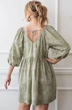 Load image into Gallery viewer, Paisley Faded Sage Dress