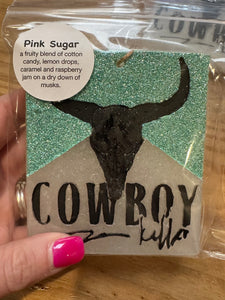 Cowboy Killer Car Freshie - PINK SUGAR