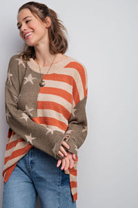 Rock The Stars + Stripes Sweater