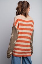 Load image into Gallery viewer, Rock The Stars + Stripes Sweater