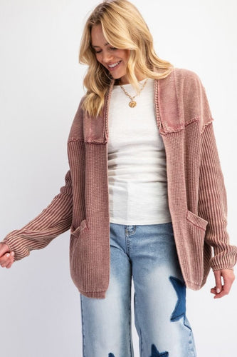 Mineral Wash Cardigan