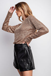 Shimmer + Shine Top