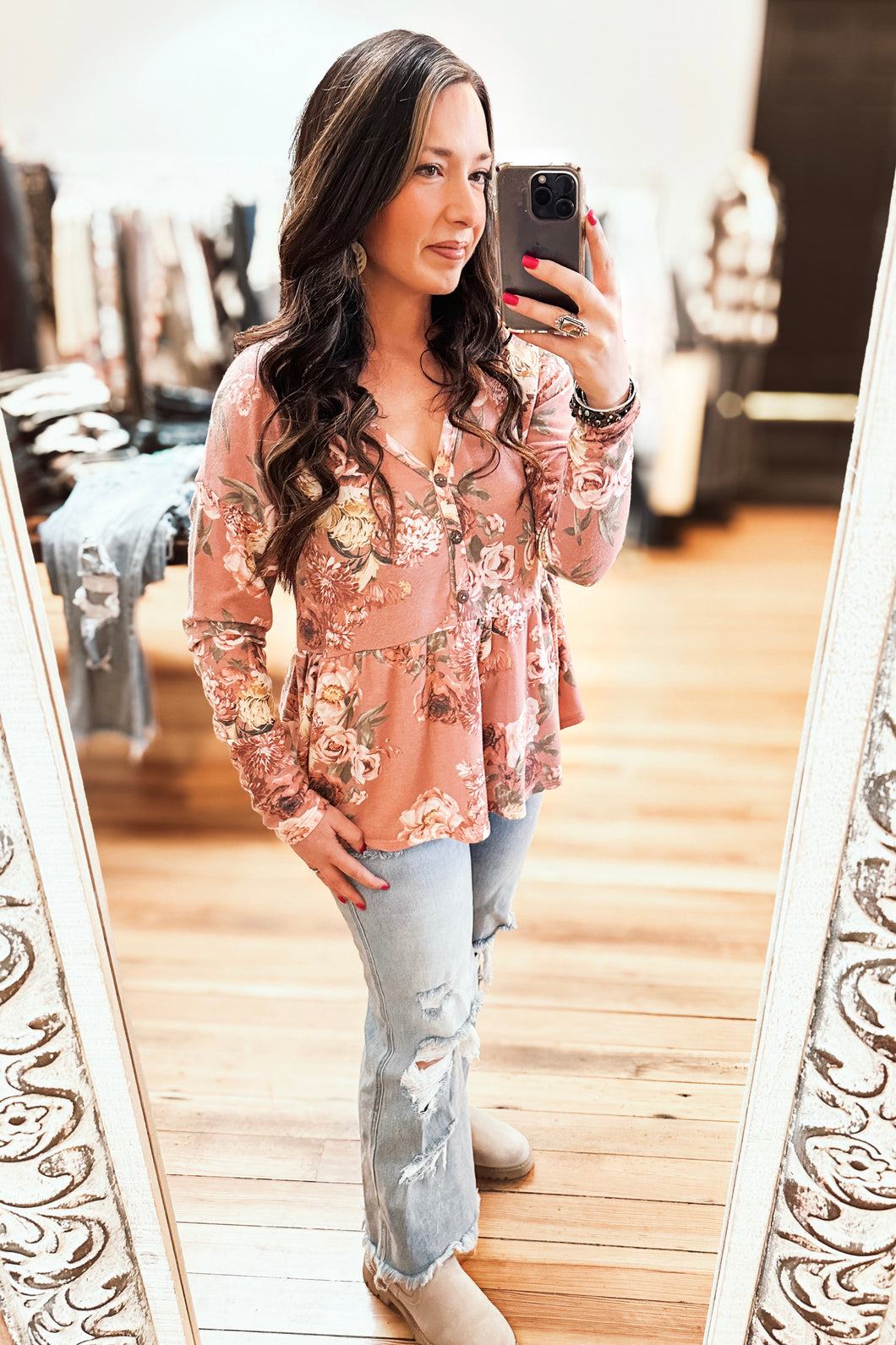 In Floral Dreams Top