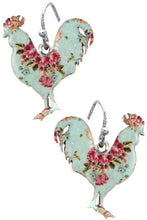 Load image into Gallery viewer, Enamel Chicken Earrings