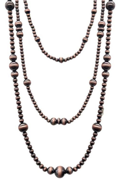 Mesa Navajo Pearl Necklace Copper