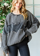 Load image into Gallery viewer, Oli + Hali Mixed Pullover Sweatshirt