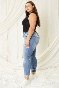 KanCan Mid Rise Fringe Plus