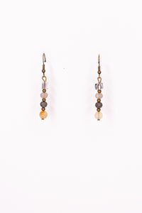 Mari Earrings Mix Gray