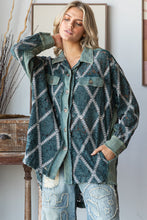 Load image into Gallery viewer, Oli &amp; Hali Washed Lace Button Front Shirt