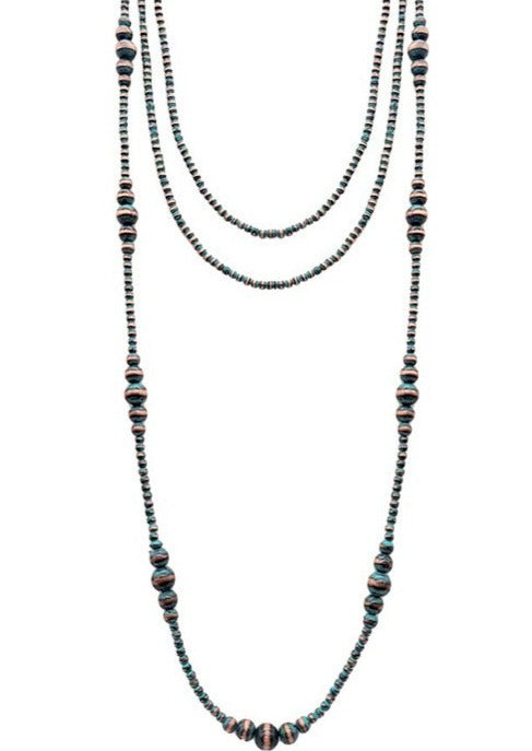 Multi Strand Navajo Pearl Necklace