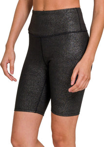 Shimmer Biker Shorts