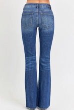 Load image into Gallery viewer, RISEN Mid Rise Flare Small Distressed Jean