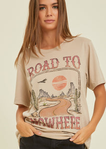 Road to Nowhere Graphic Tee