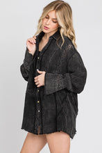 Load image into Gallery viewer, Mineral Wash Lace Trim Top
