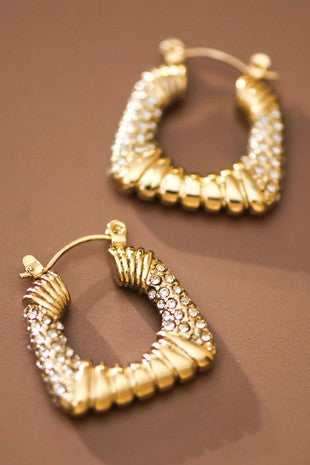 Starlit Pavé Hoops