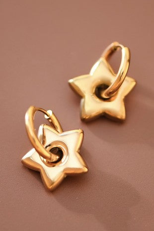 Twinkle Drop Hoops