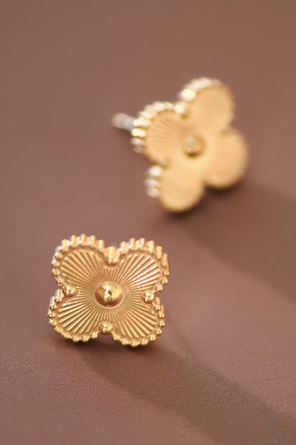 Golden Clover Studs