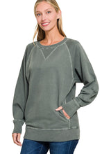 Load image into Gallery viewer, Pigment Dyed French Terry Pullover