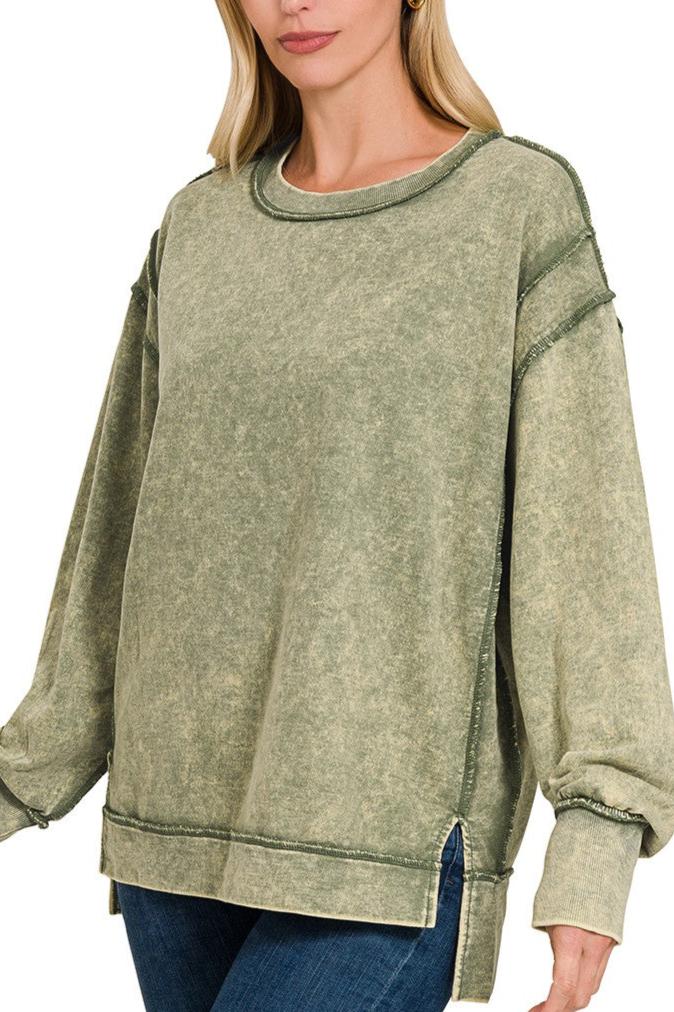 Olive Pullover