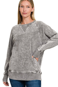 Snow Washed Pullover