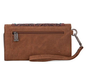 Trinity Ranch Floral Tooled Collection Wallet