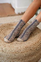 Load image into Gallery viewer, Jezebel Floral Embroidered Socks