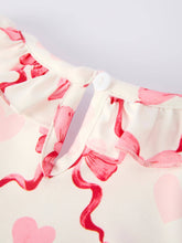 Load image into Gallery viewer, Smocked Valentine Girls Dress