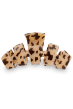 Load image into Gallery viewer, TELETIES - Classic Hair Clip | Medium | Blonde Tortoise