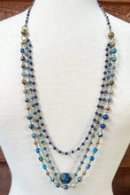 Load image into Gallery viewer, Dylan Designs - Janet Necklace Blue