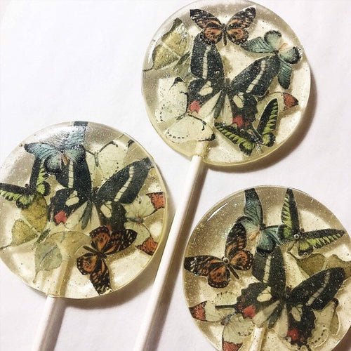 Kaleidoscope Butterflies Lollipops