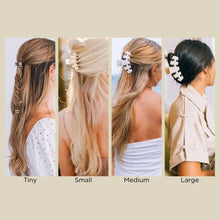 Load image into Gallery viewer, TELETIES - Classic Hair Clip | Medium | Blonde Tortoise