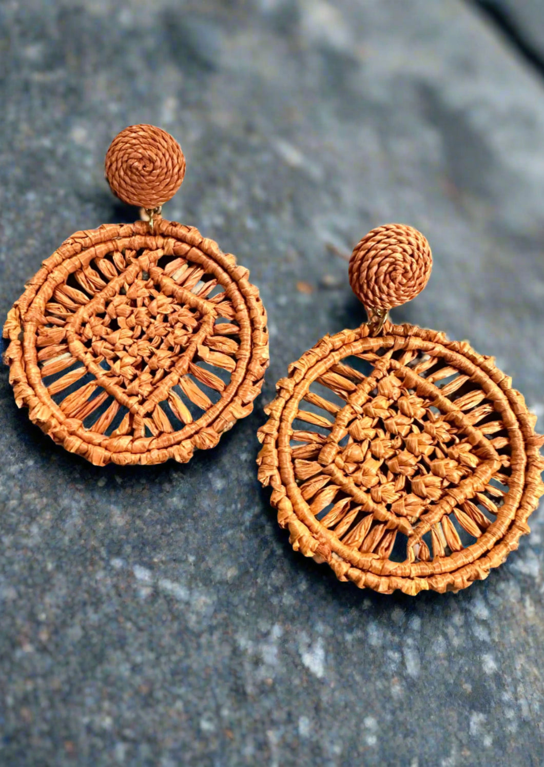 Adorned Woven Earrings