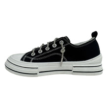 Load image into Gallery viewer, VERY G Aman Sparkle Slip-On Shoes BLACK