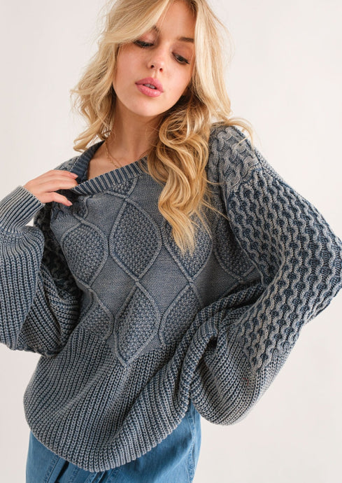 Antiquity Cable Knit Sweater