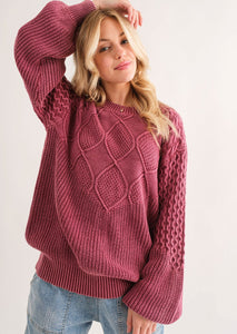 Antiquity Cable Knit Sweater