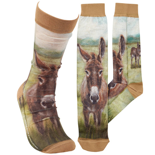 Primitives by Kathy - Donkey Socks