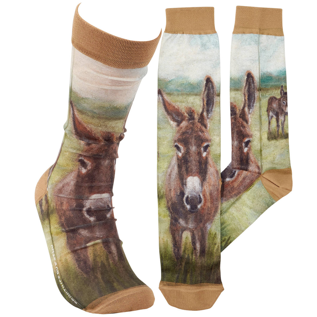 Primitives by Kathy - Donkey Socks