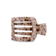 Load image into Gallery viewer, TELETIES - Square Flat Hair Clip | Med. | Blonde Tortoise