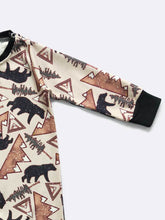 Load image into Gallery viewer, Black Bear Boys Romper