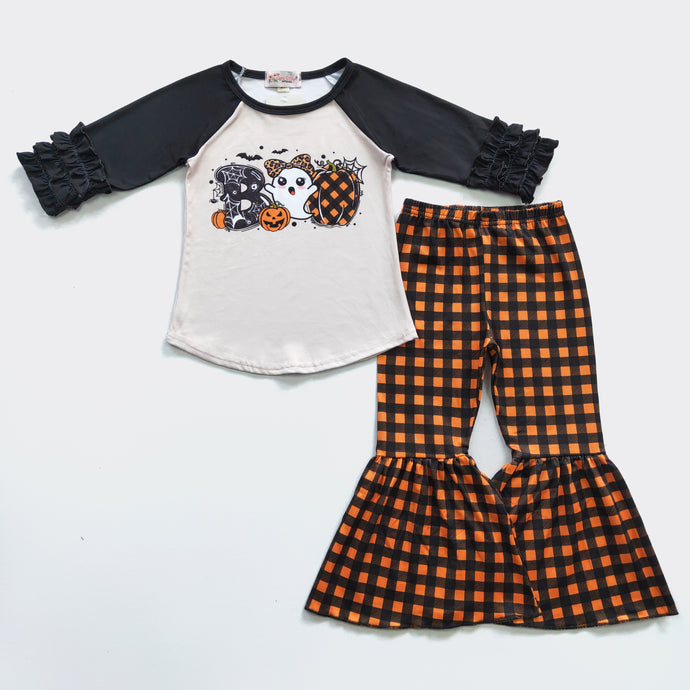 BOO Halloween Girls Set