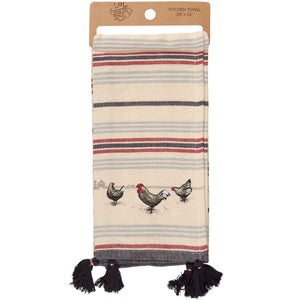 Primitives by Kathy - Chickens Kitchen Towel