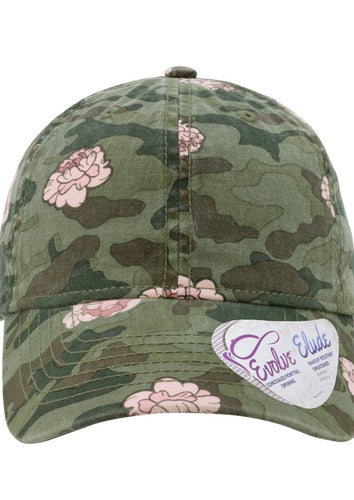 Floral Camo Hat