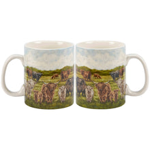 Load image into Gallery viewer, Primitives by Kathy - Highland Cows Mug