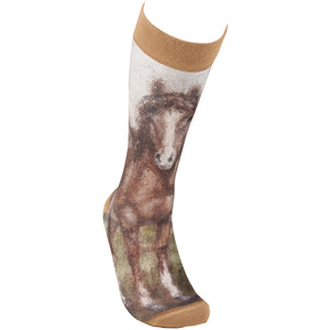 Primitives by Kathy - Horse Socks