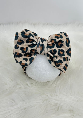 Cheetah Waffle Headband