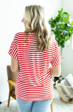 Load image into Gallery viewer, Chloe Stars + Stripes Tee